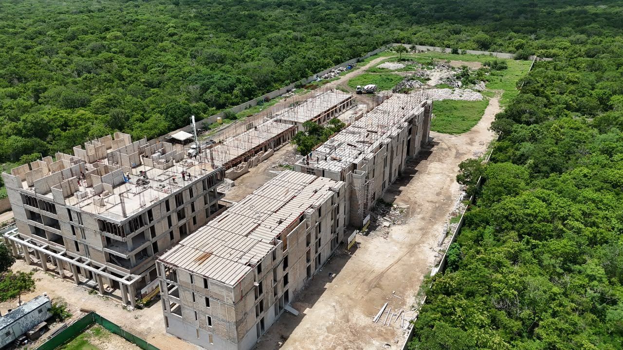 Torres en construcción