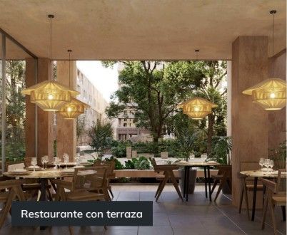 Restaurante con terraza